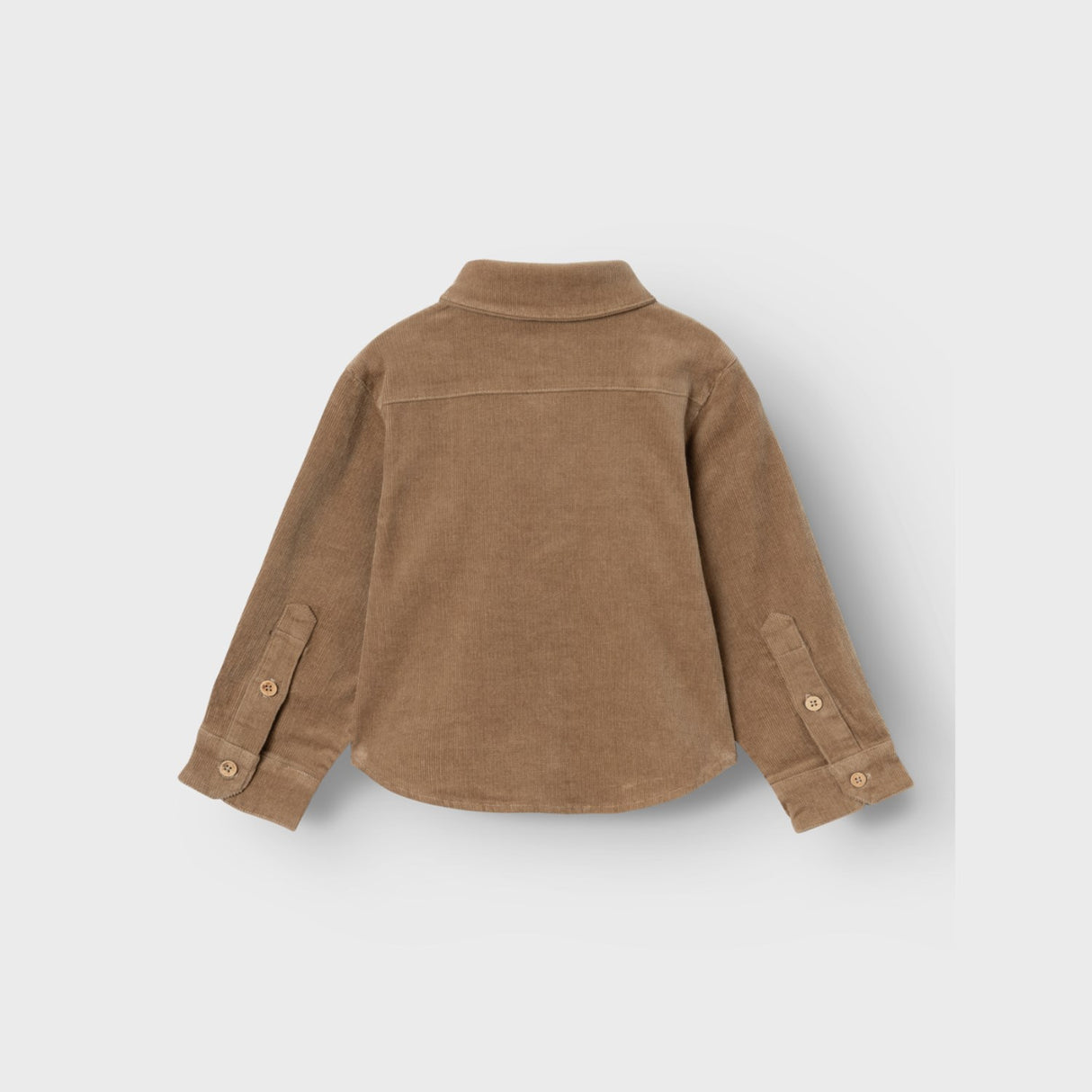 Lil'Atelier Sepia Tint Obert Corduroy skjorta