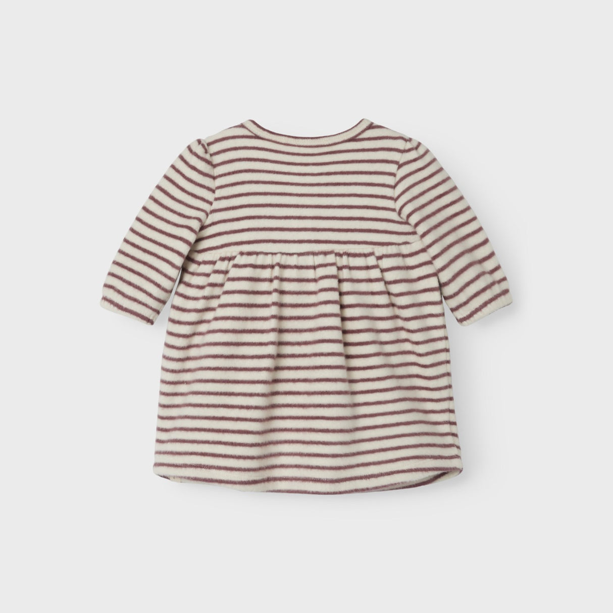 Lil'Atelier Birch Rosebrown Thoro Body Klänning Stripe