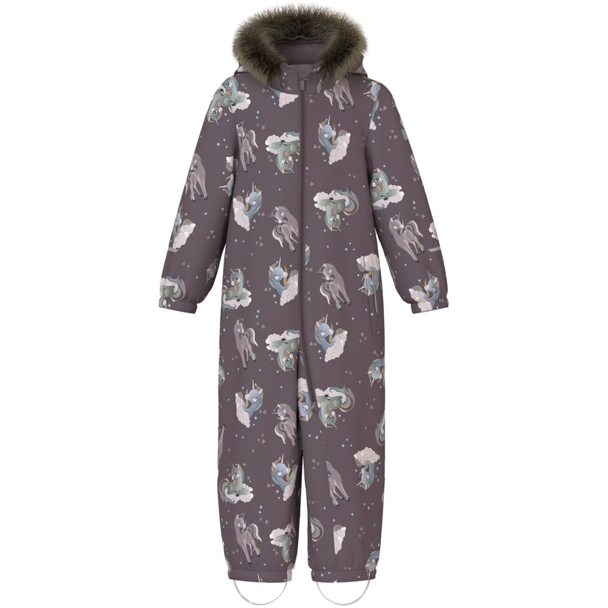 Name It Sparrow Unicorn Sky Snow10 vinterdräkt AOP Fo noos