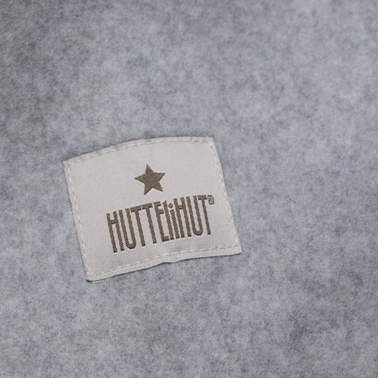 Huttelihut Ljusgrå Melerad Balaclava Limited Luksusbaby