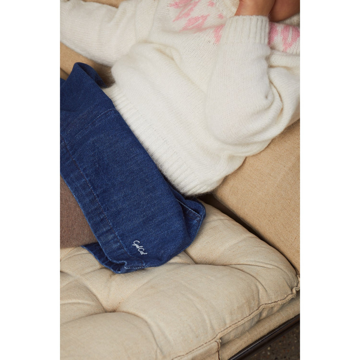 COPENHAGEN COLORS Kräm/Tuggummi Kombiull Island Blus