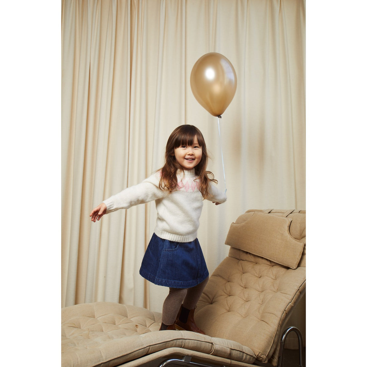 COPENHAGEN COLORS Kräm/Tuggummi Kombiull Island Blus