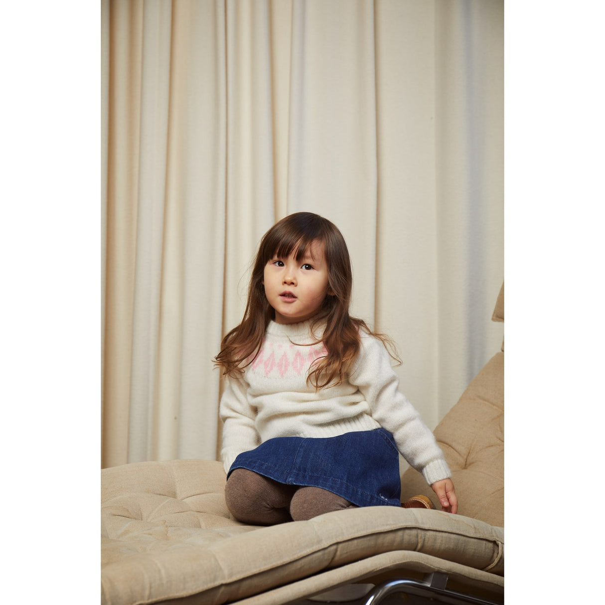 COPENHAGEN COLORS Kräm/Tuggummi Kombiull Island Blus