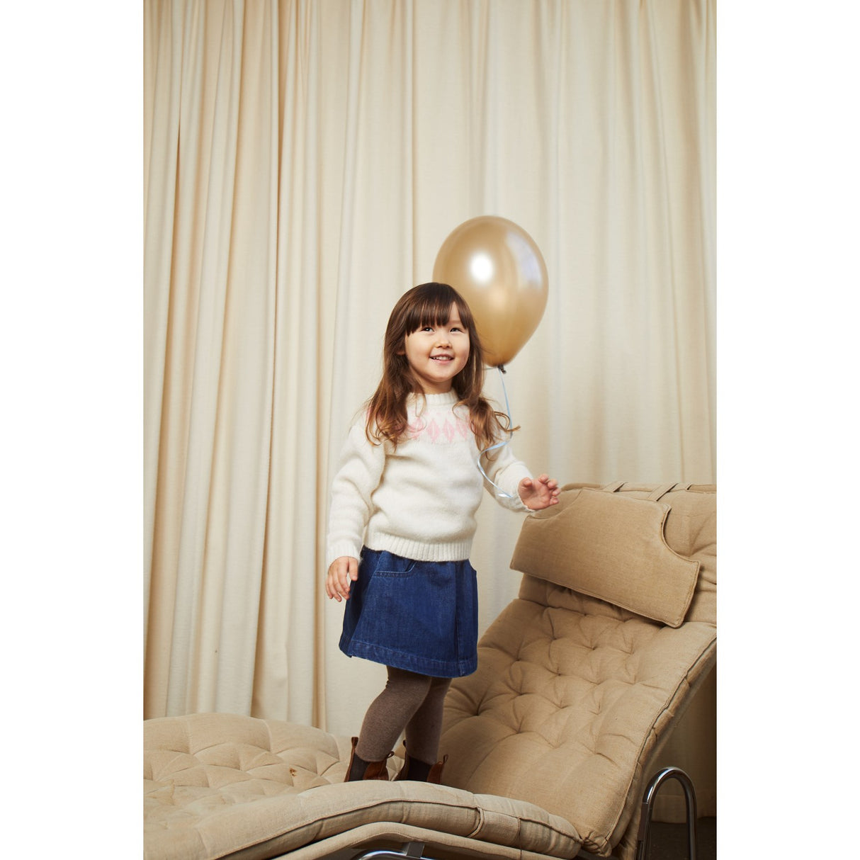 COPENHAGEN COLORS Kräm/Tuggummi Kombiull Island Blus