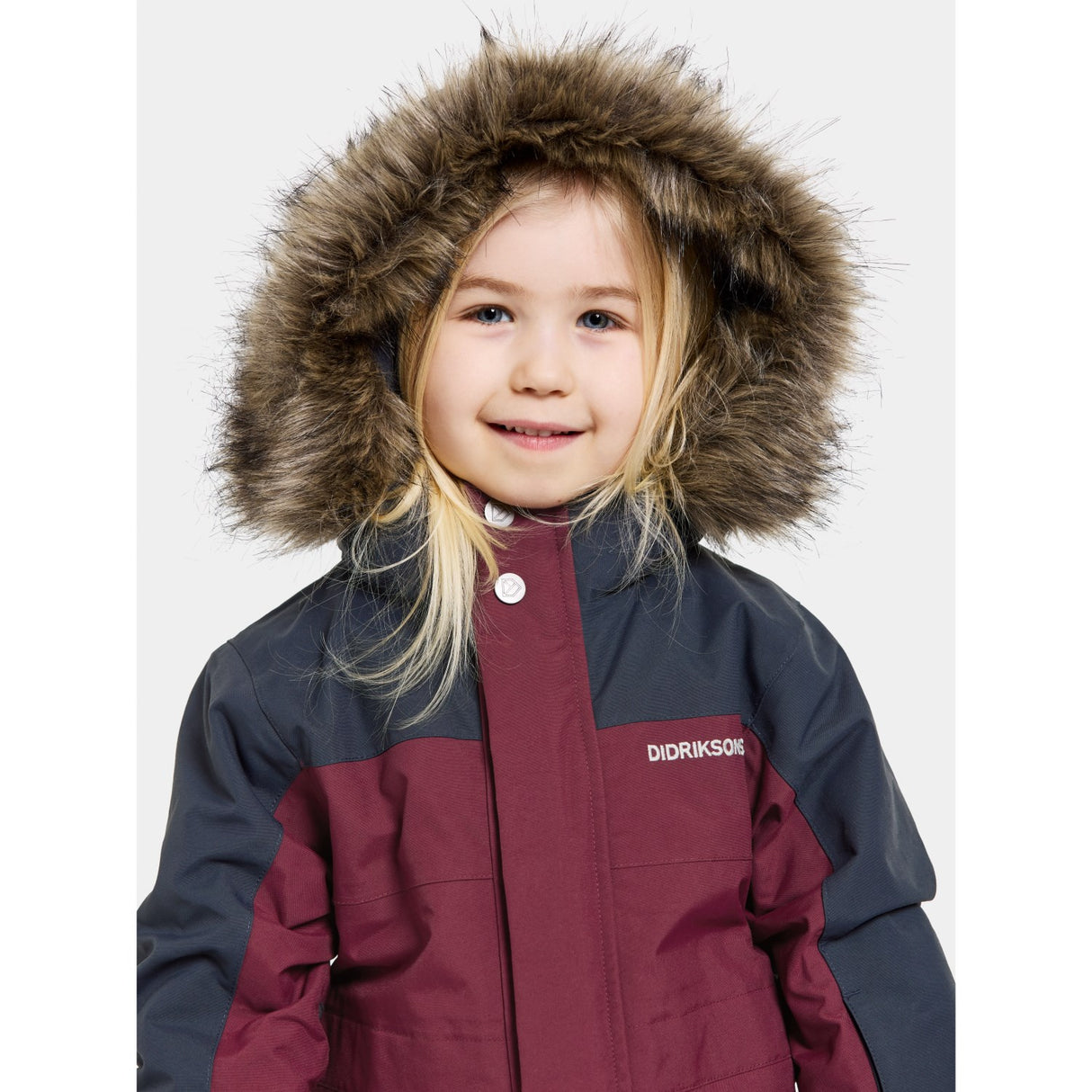 Didriksons Rusty Wine Bjärven Kids Vinteroverall 17