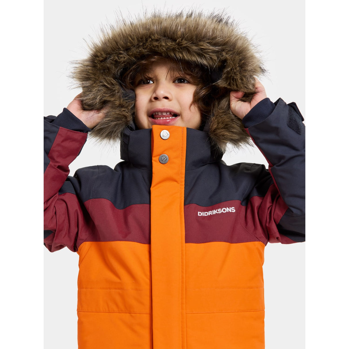Didriksons Orange Jam Bjärven Kids Overall 21