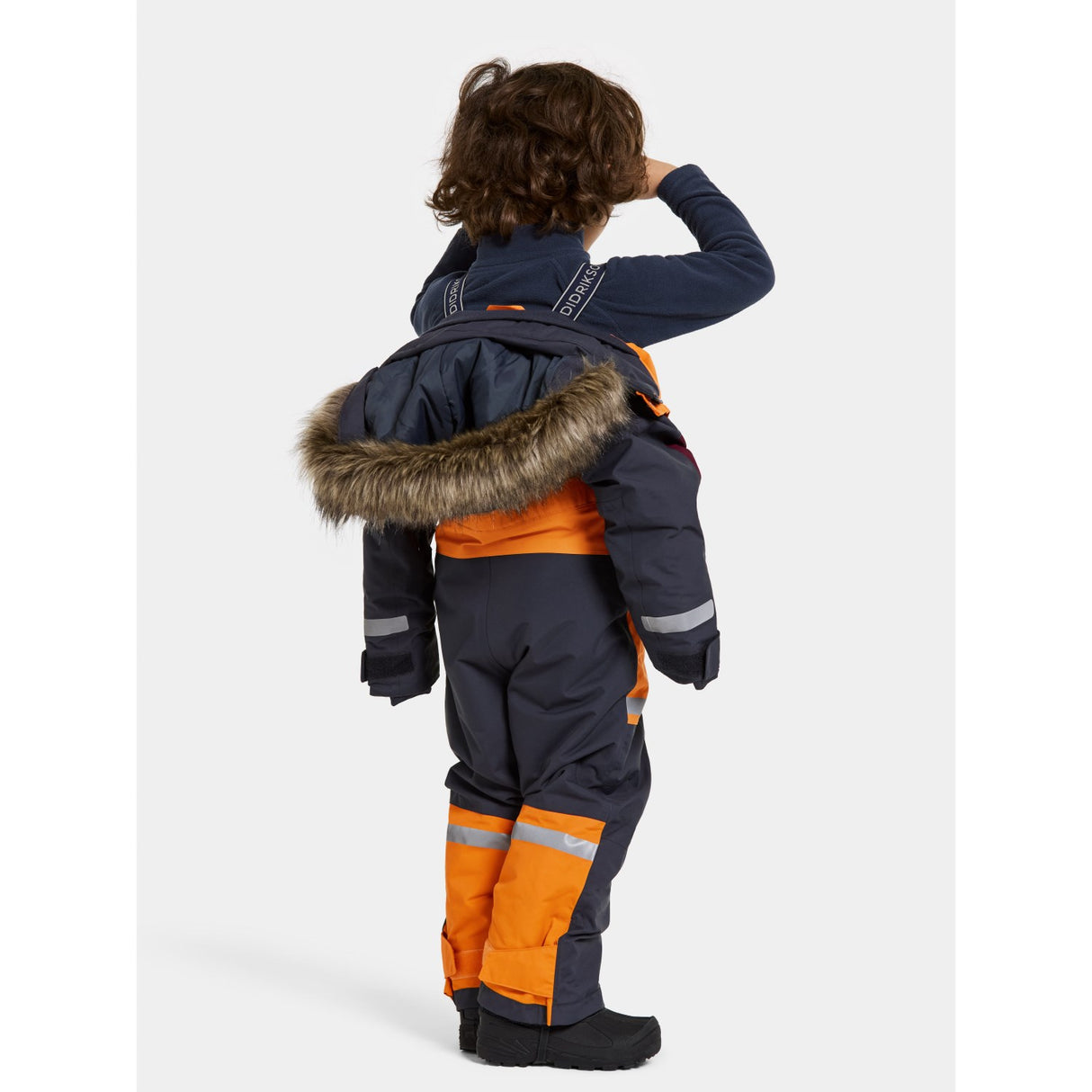 Didriksons Orange Jam Bjärven Kids Overall 21