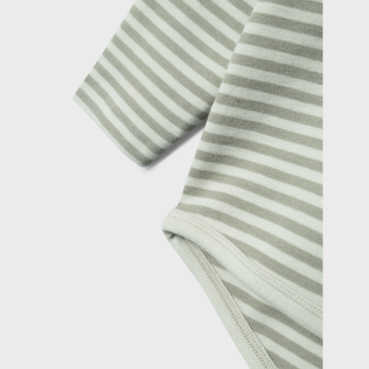 Lil'Atelier Green Tint Geo Alk Blus