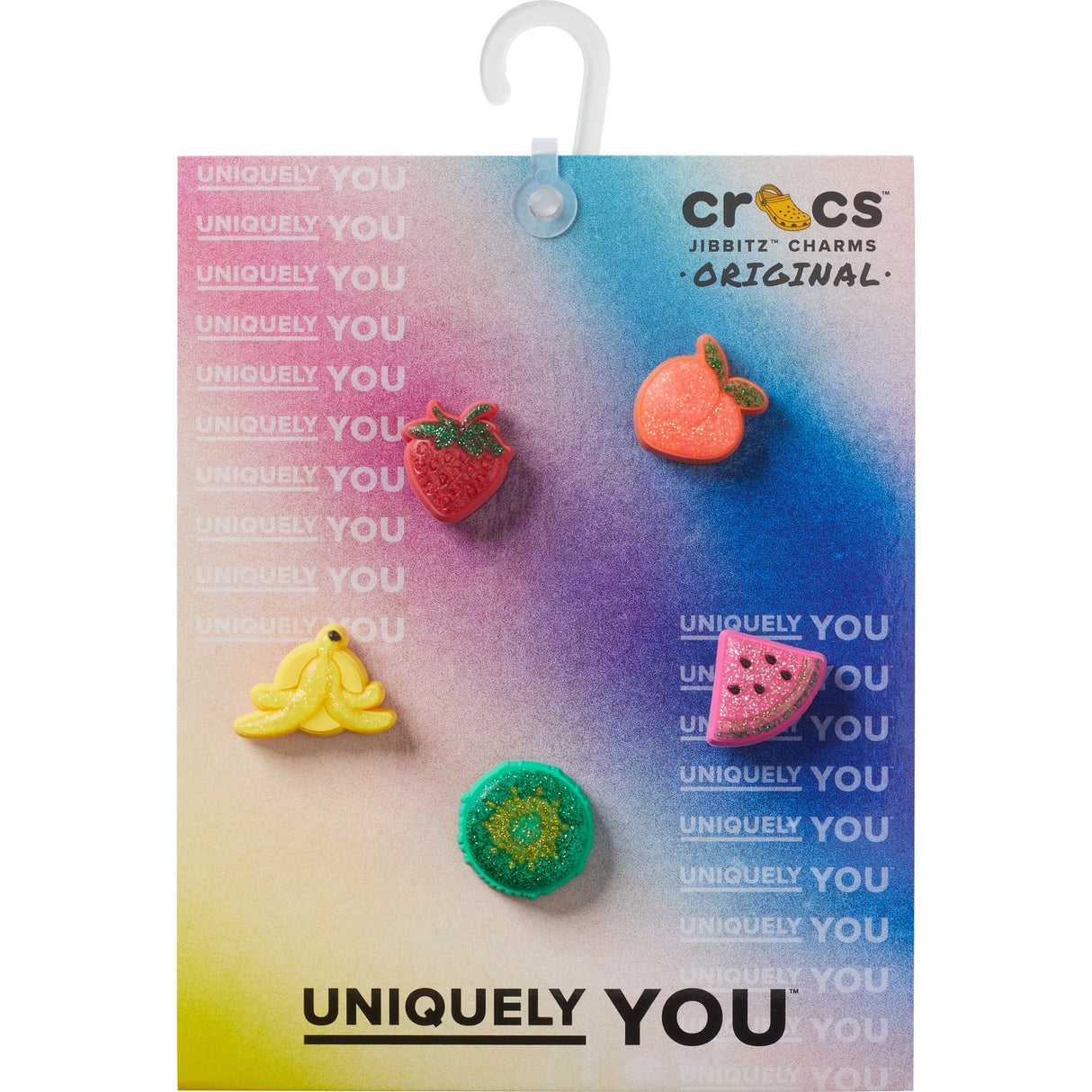 Crocs Jibbitz™ Sparkle Glitter Fruits 5-pack