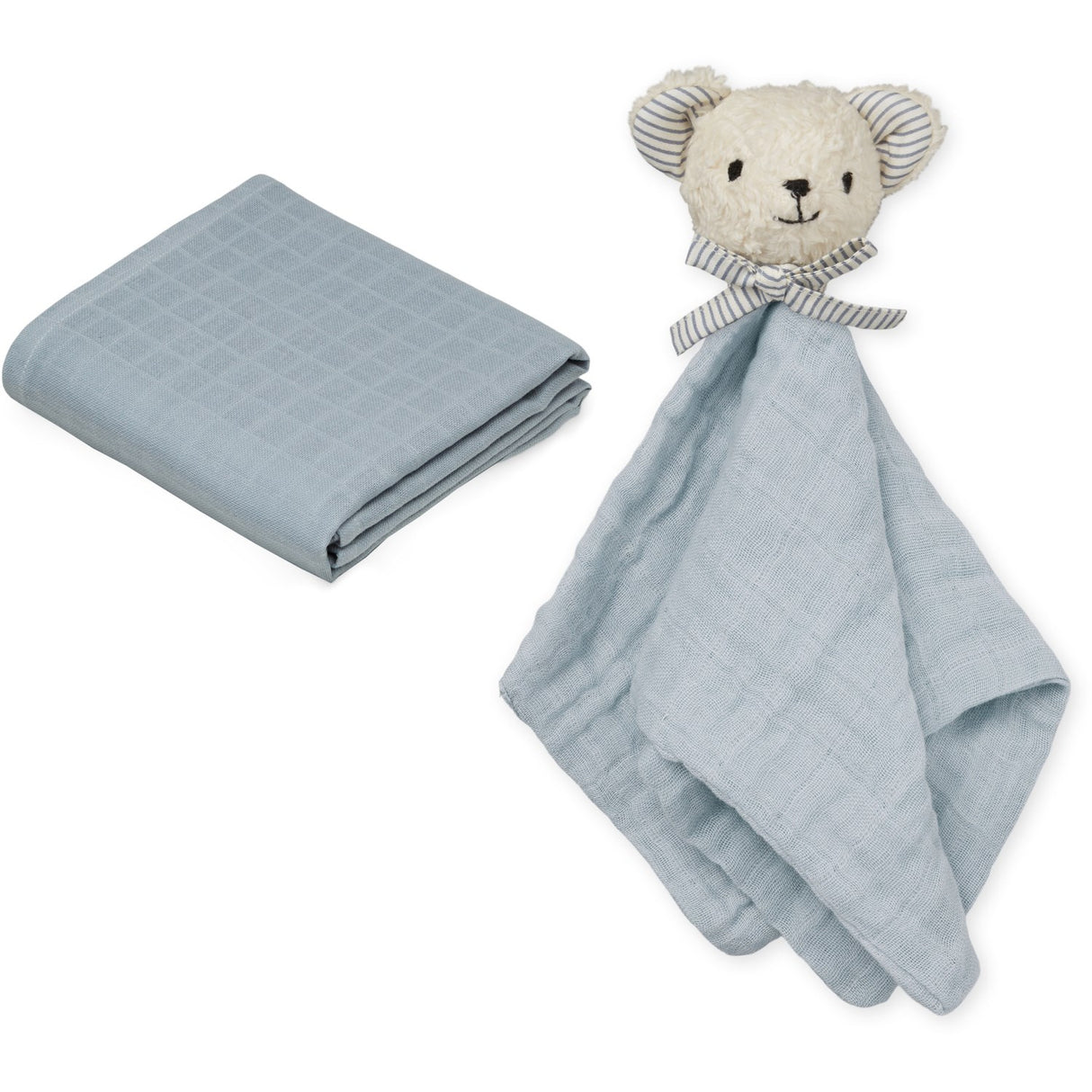 Cam Cam Copenhagen Classic Stripes Blue Cuddle Cloth Presentset