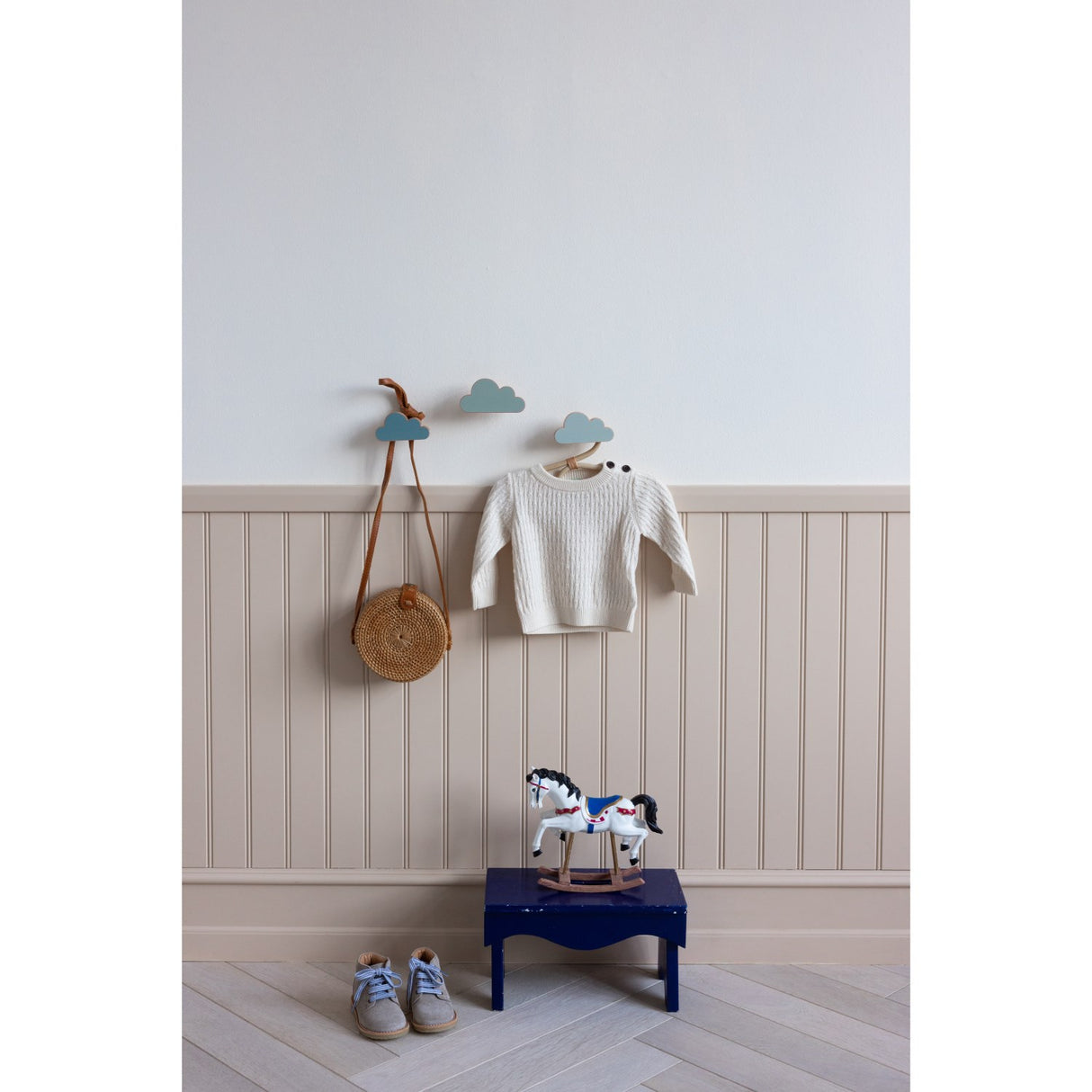 Cam Cam Copenhagen Wooden Cloud krokar 3-pack