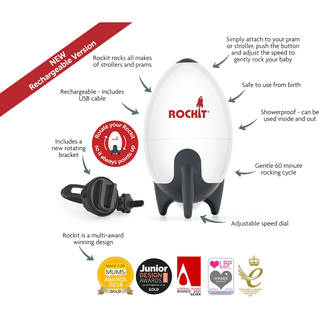 Rockit MK2 - Baby Rocker