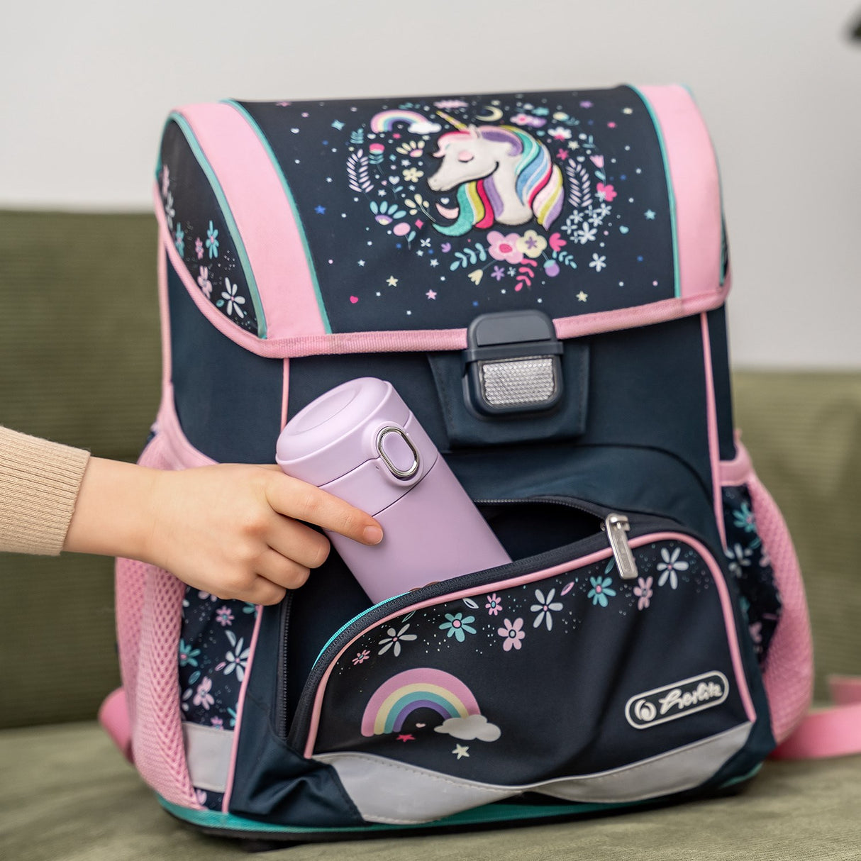 REER Dricksburk m. sugerør - Lilla