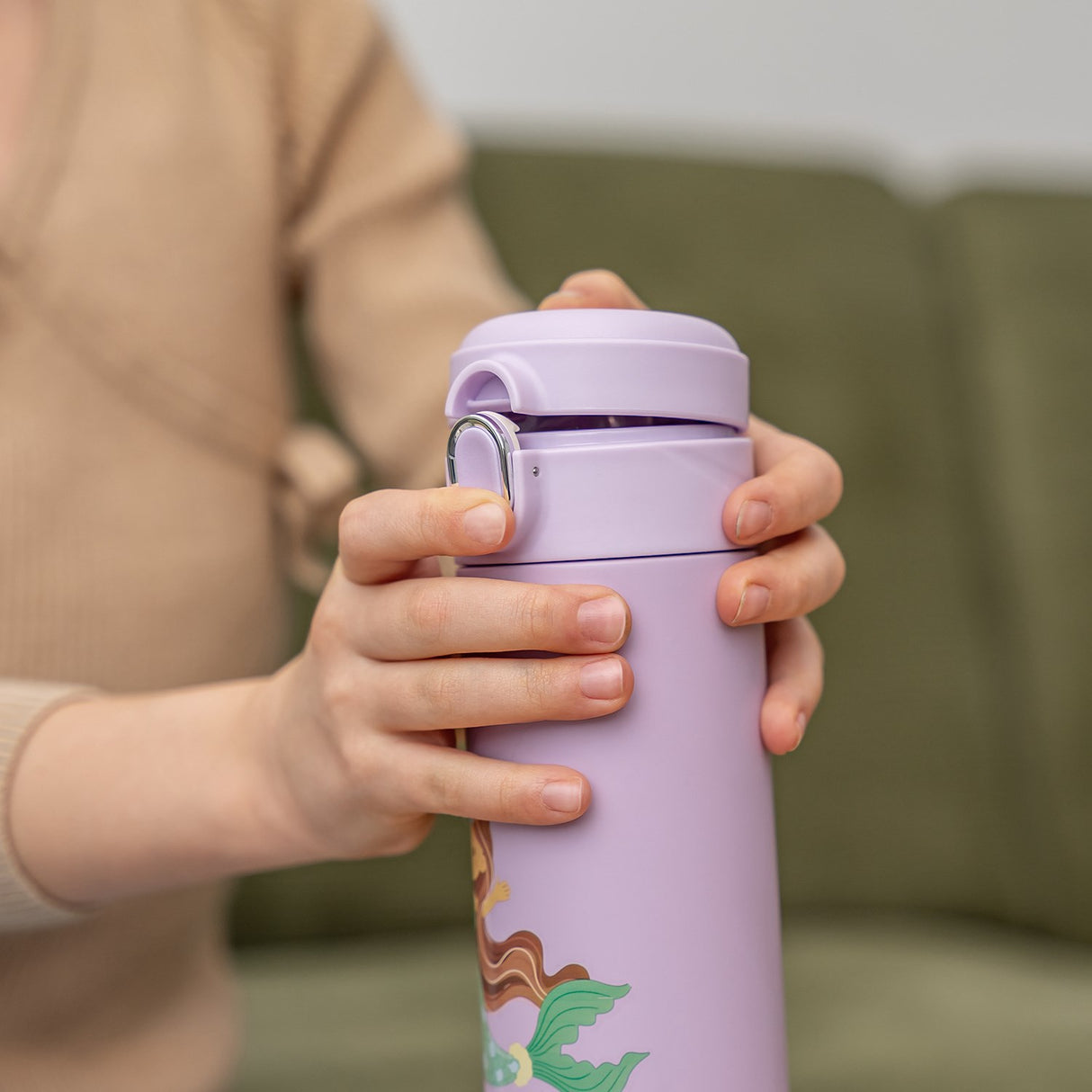 REER Dricksburk m. sugerør - Lilla