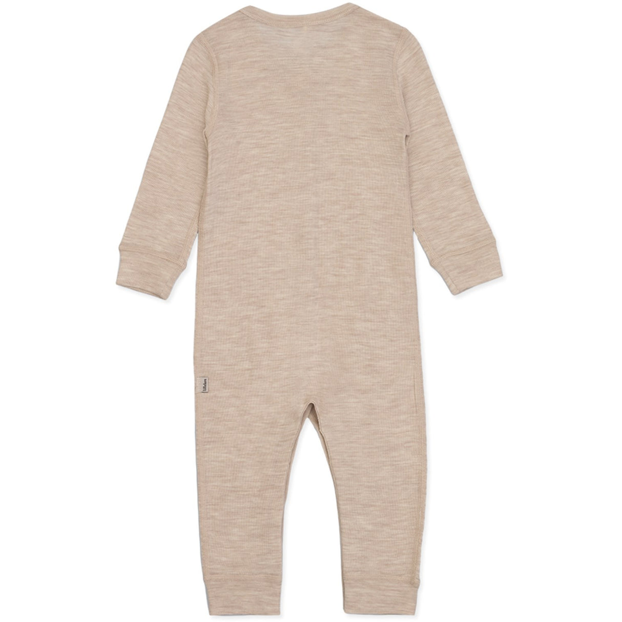Lillelam Light Beige Ull Onesie