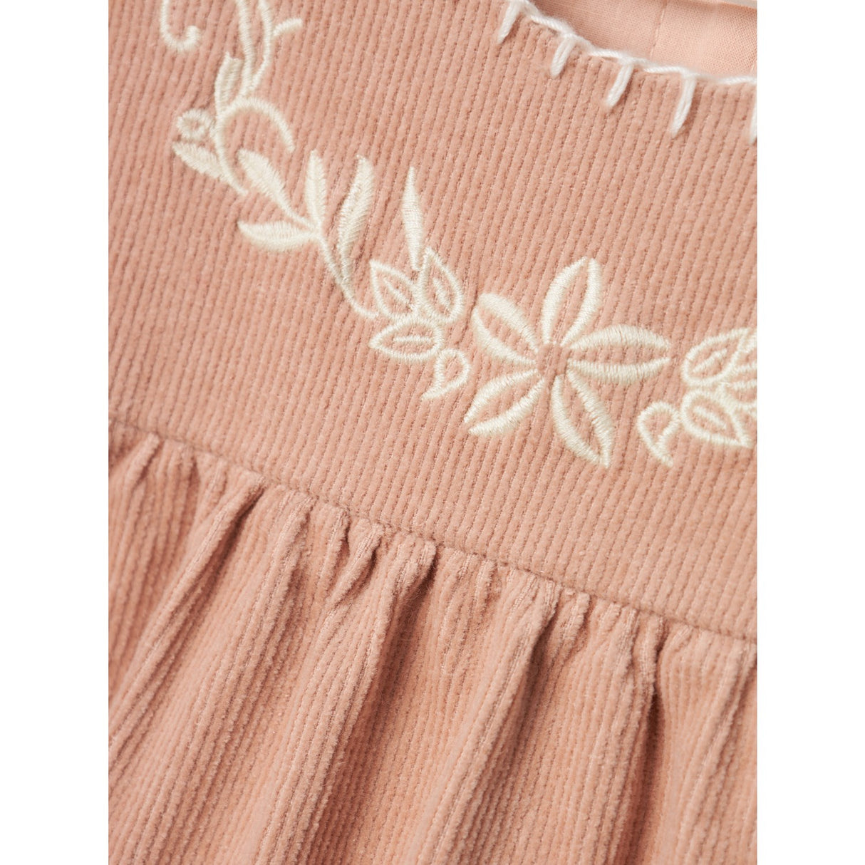 Lil'Atelier Rugby Tan Revelle Corduroy Klänning