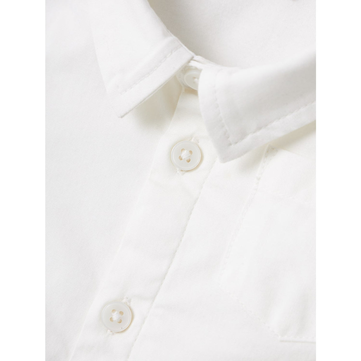 Name It Bright White Roah Skjorta Body