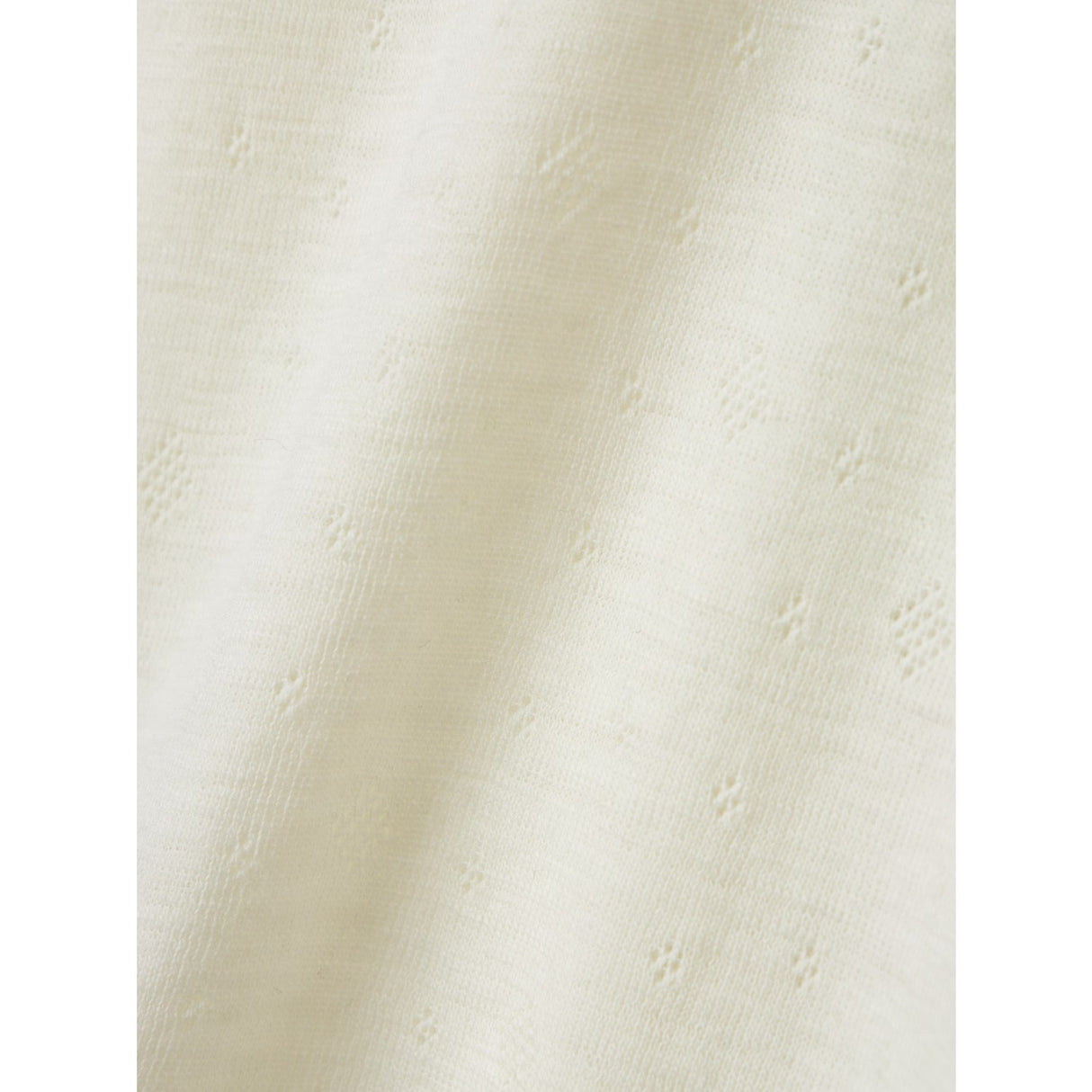 Name It Snow White Wang Ull Needle Blus Med Krage