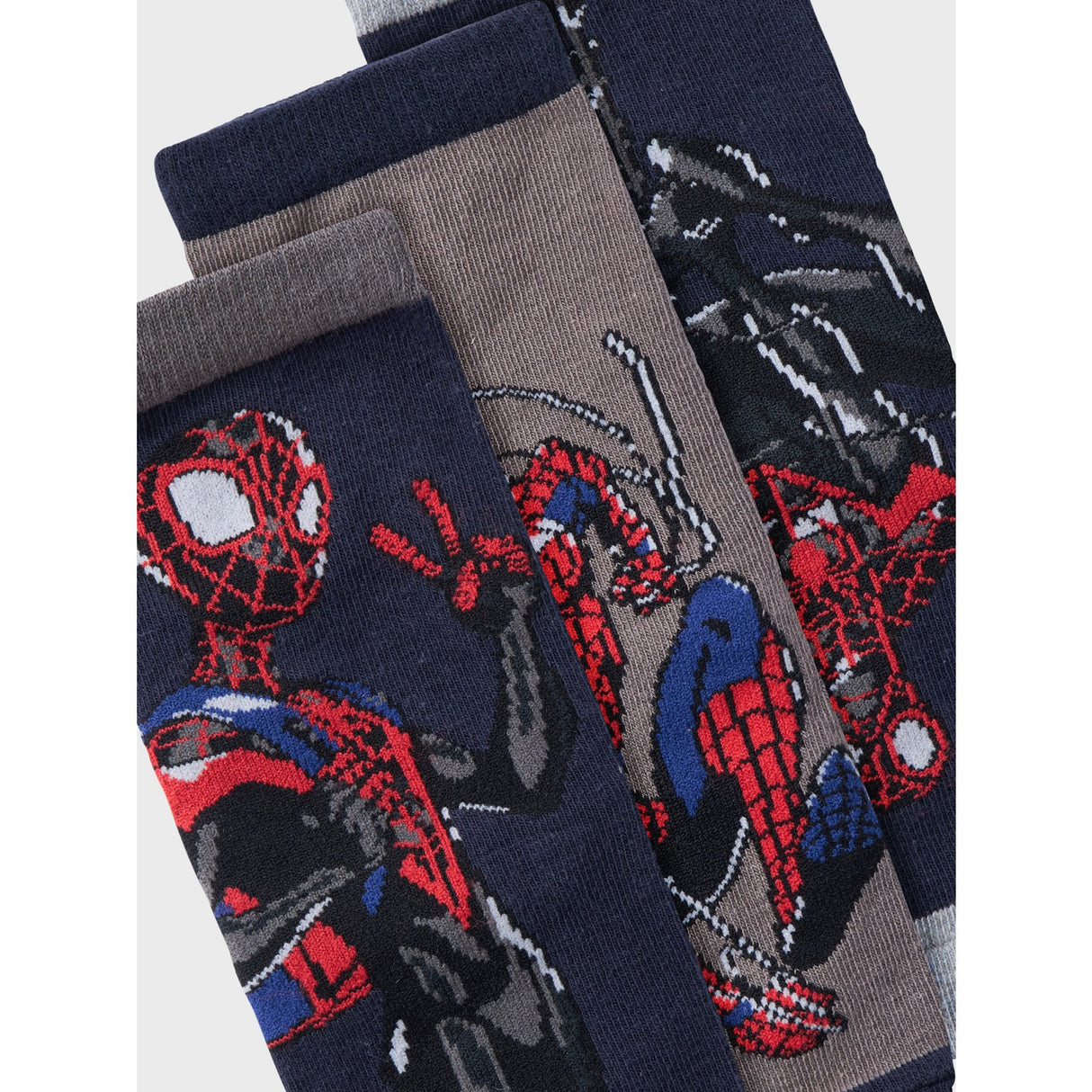 Name It Dark Sapphire Nobrian Spiderman 3-pack strumpor