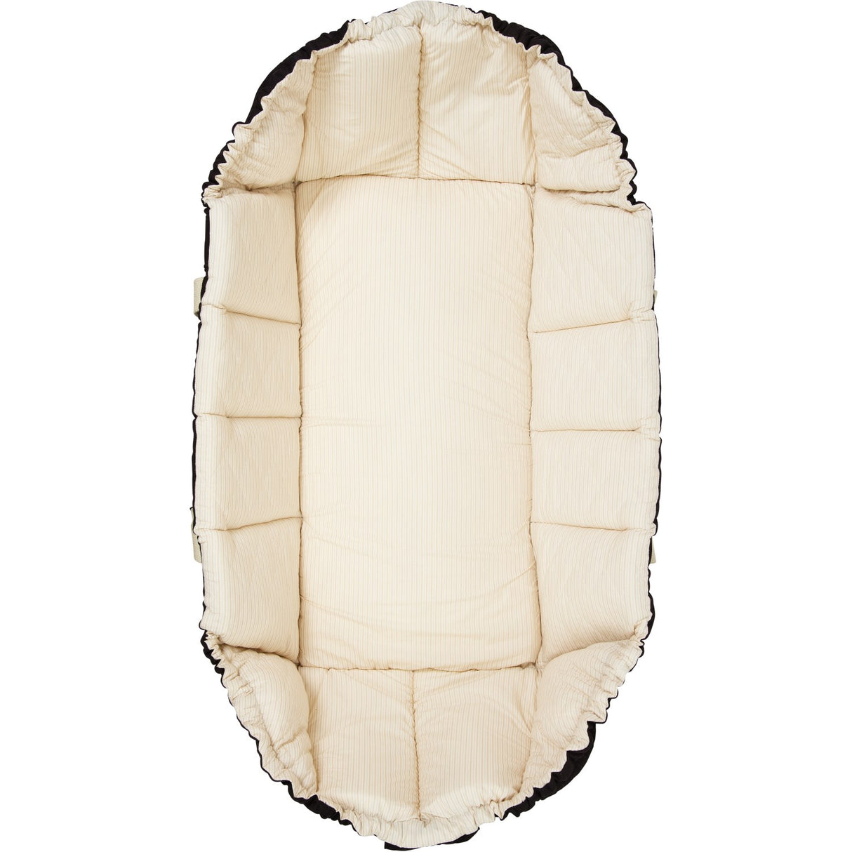 COPENHAGEN COLORS Black With Cream Solid Stripe Organic Multifunctional Babylift Vol. 2