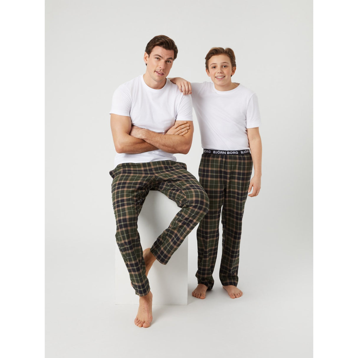 Björn Borg Bb Gaelic Tartan 2 Core Pyjamas Byxor