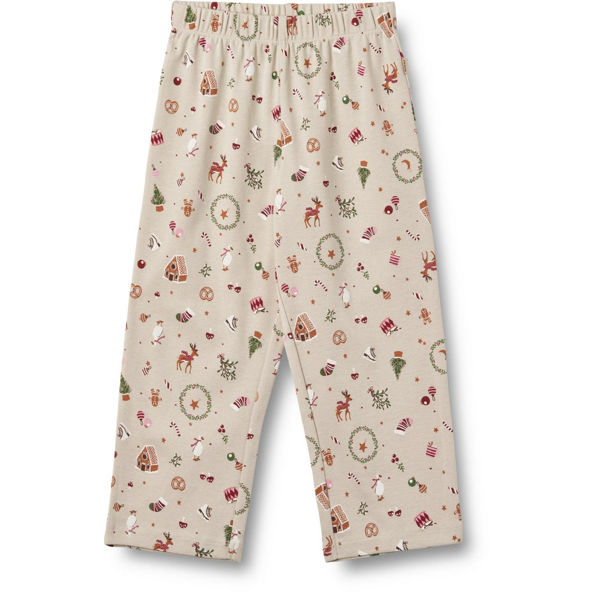 Wheat Offwhite Holiday Nattset Picoting Mila