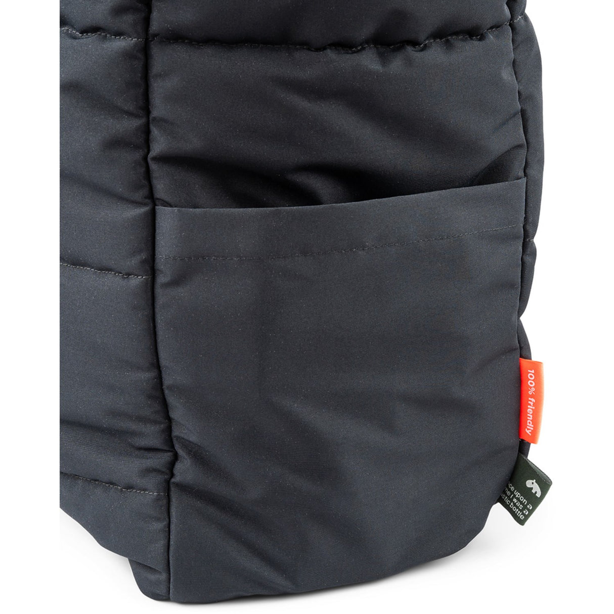 DonebyDeer Svart Quiltad Pussel Tygväska