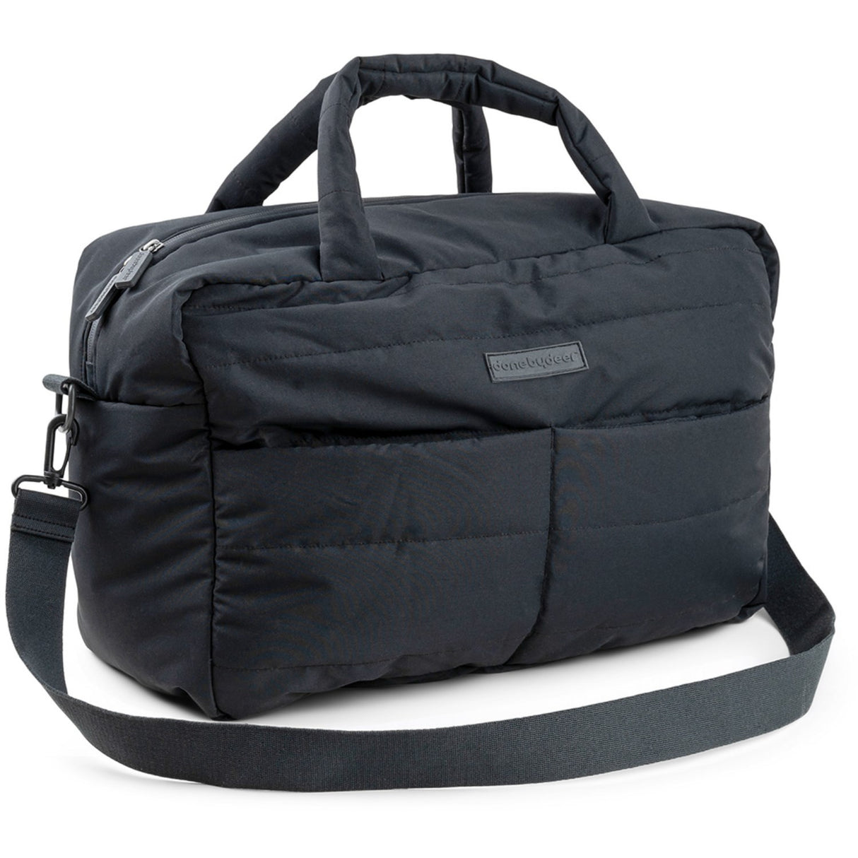 DonebyDeer Svart Quiltad Skötväska