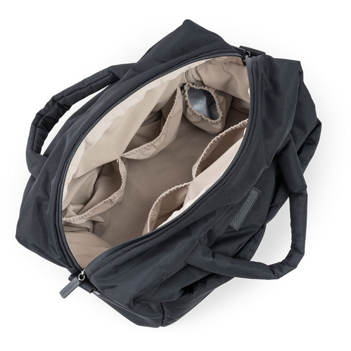 DonebyDeer Svart Quiltad Skötväska