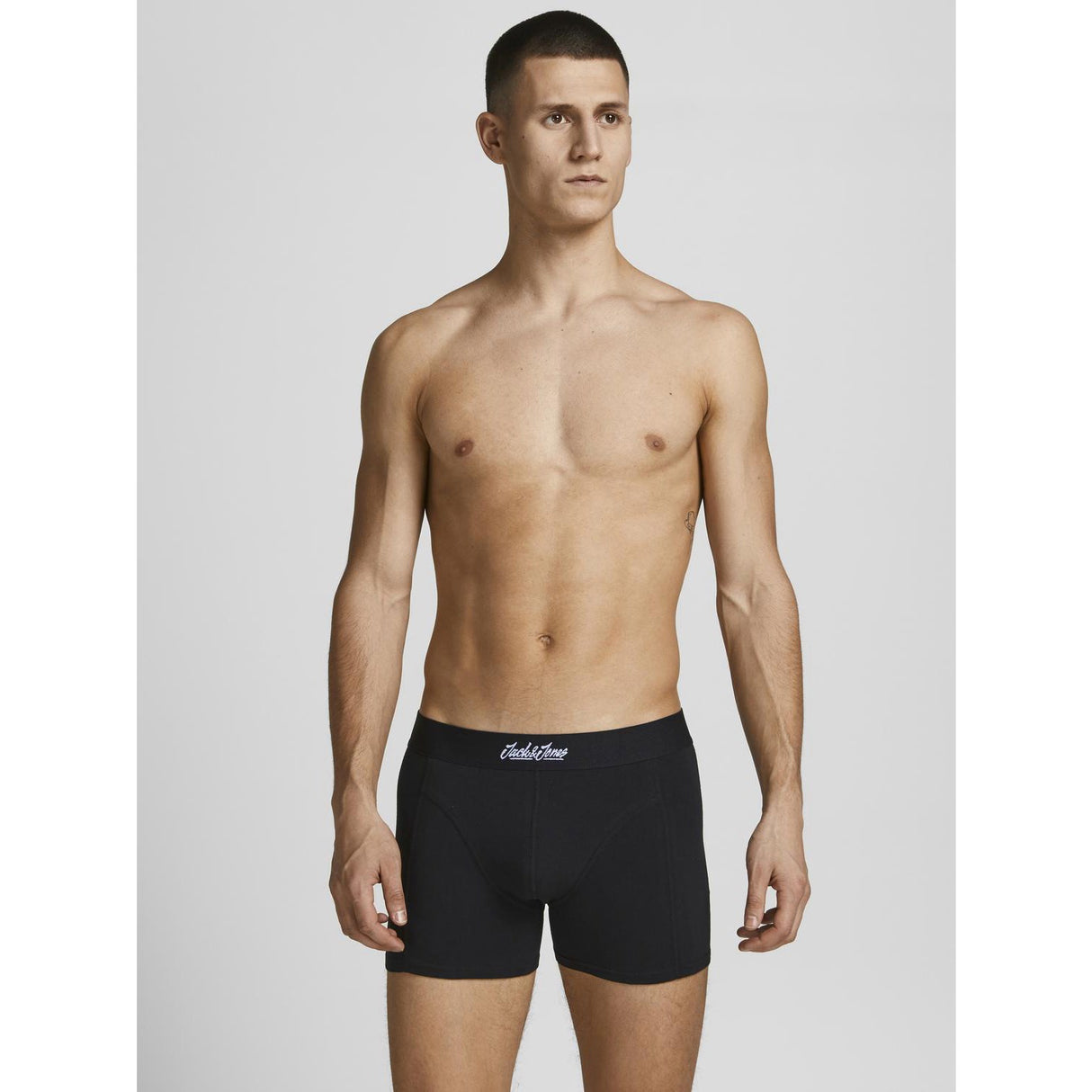 Jack & Jones Junior Black Basic Bambu Boxershorts 3-pack Noos