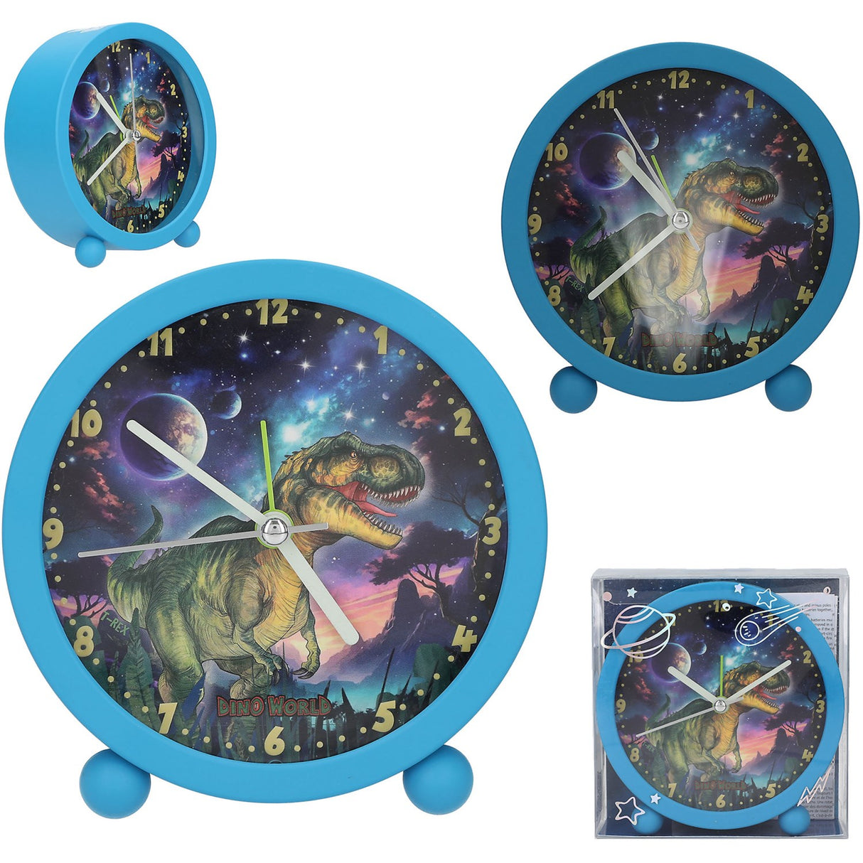 Dino World Väckarklocka Galaxy
