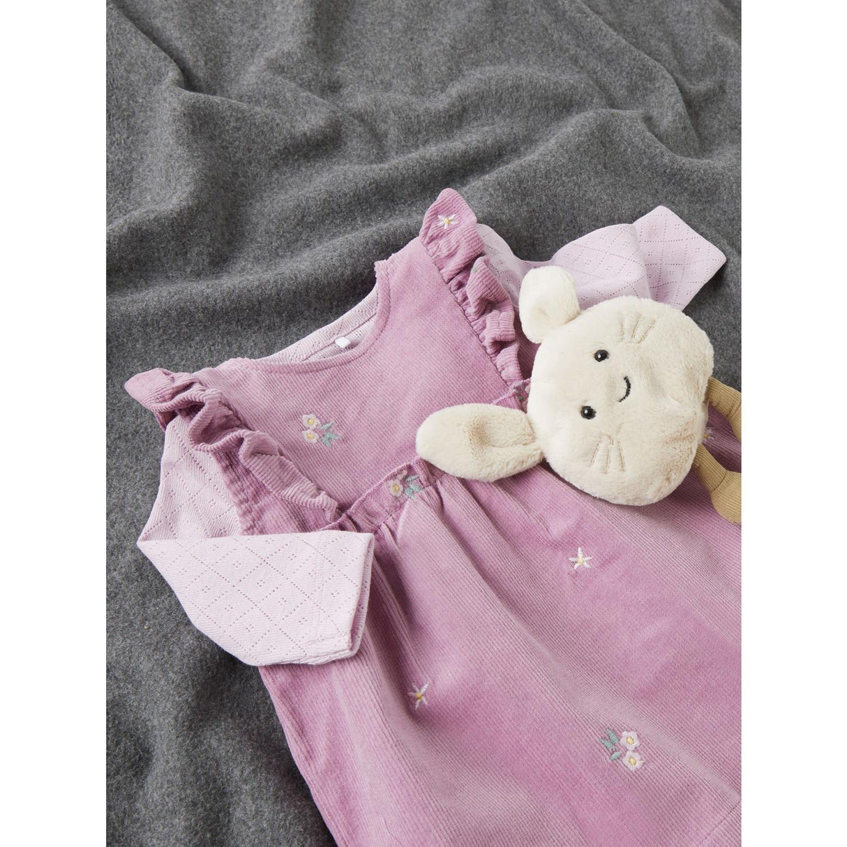 Name It Mauve Orchid Rina Corduroy Klänning