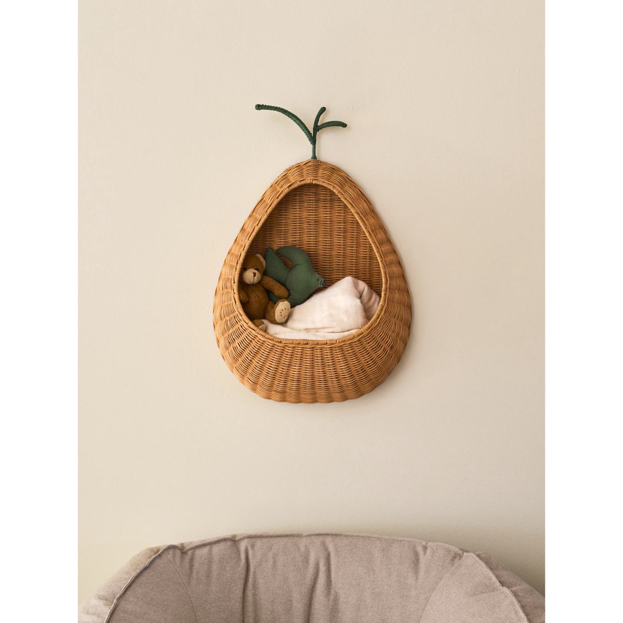 Ferm Living Natural Pear Braided Väggficka