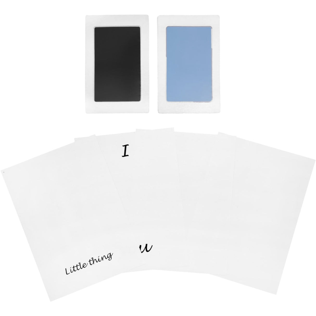 Vanilla COPENHAGEN Black/Blue Bläckfri Kuddsats för Hand & Fot 2-pack