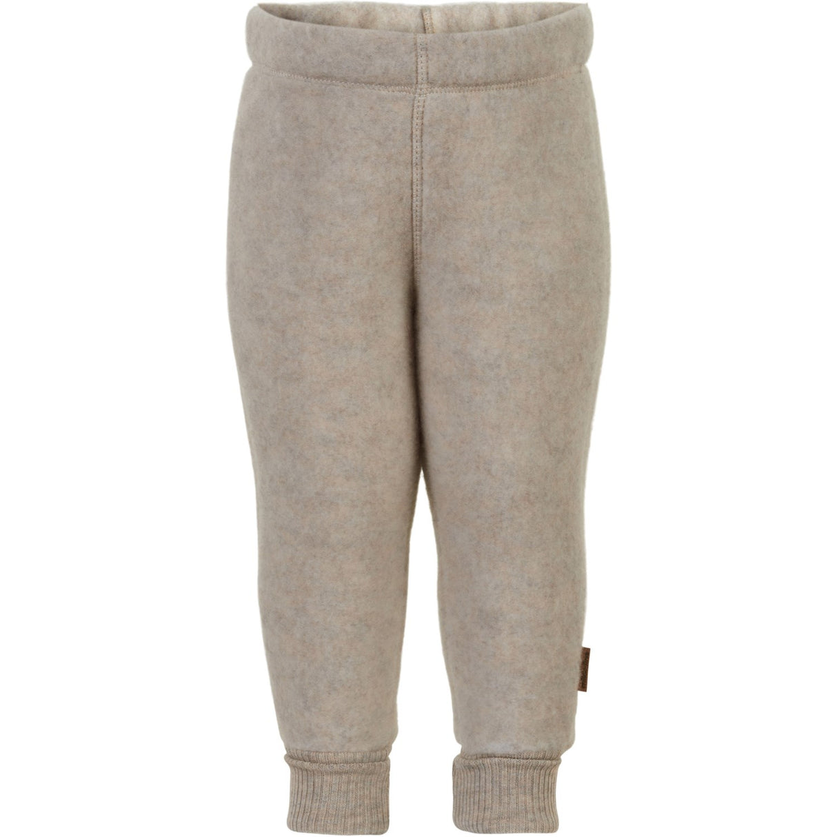 Mikk-Line Melange Offwhite Ull Byxor