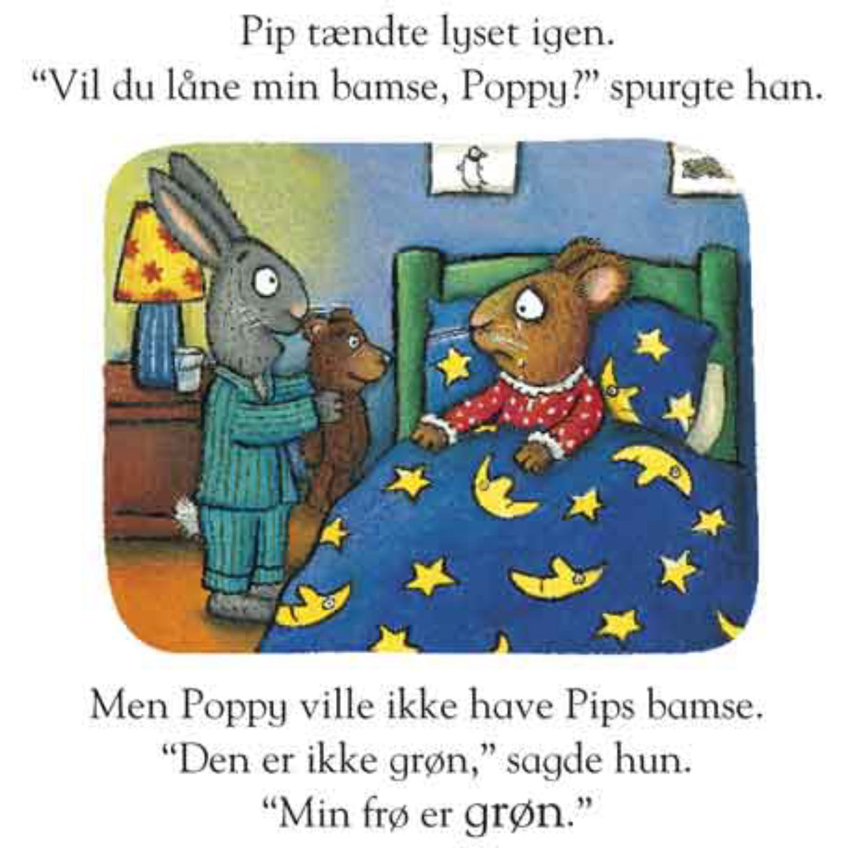 Forlaget Bolden Pip Og Poppy: Godnat-Frøen