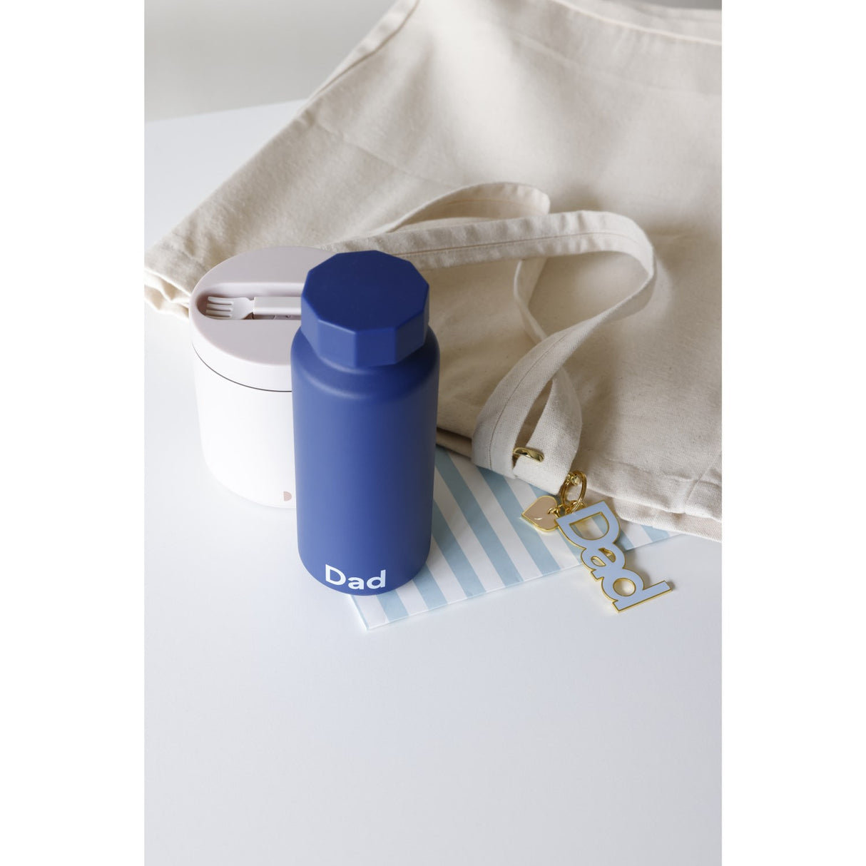 Design Letters Midnight Blue Dad Thermo/Insulated Bottle Flaska Edition