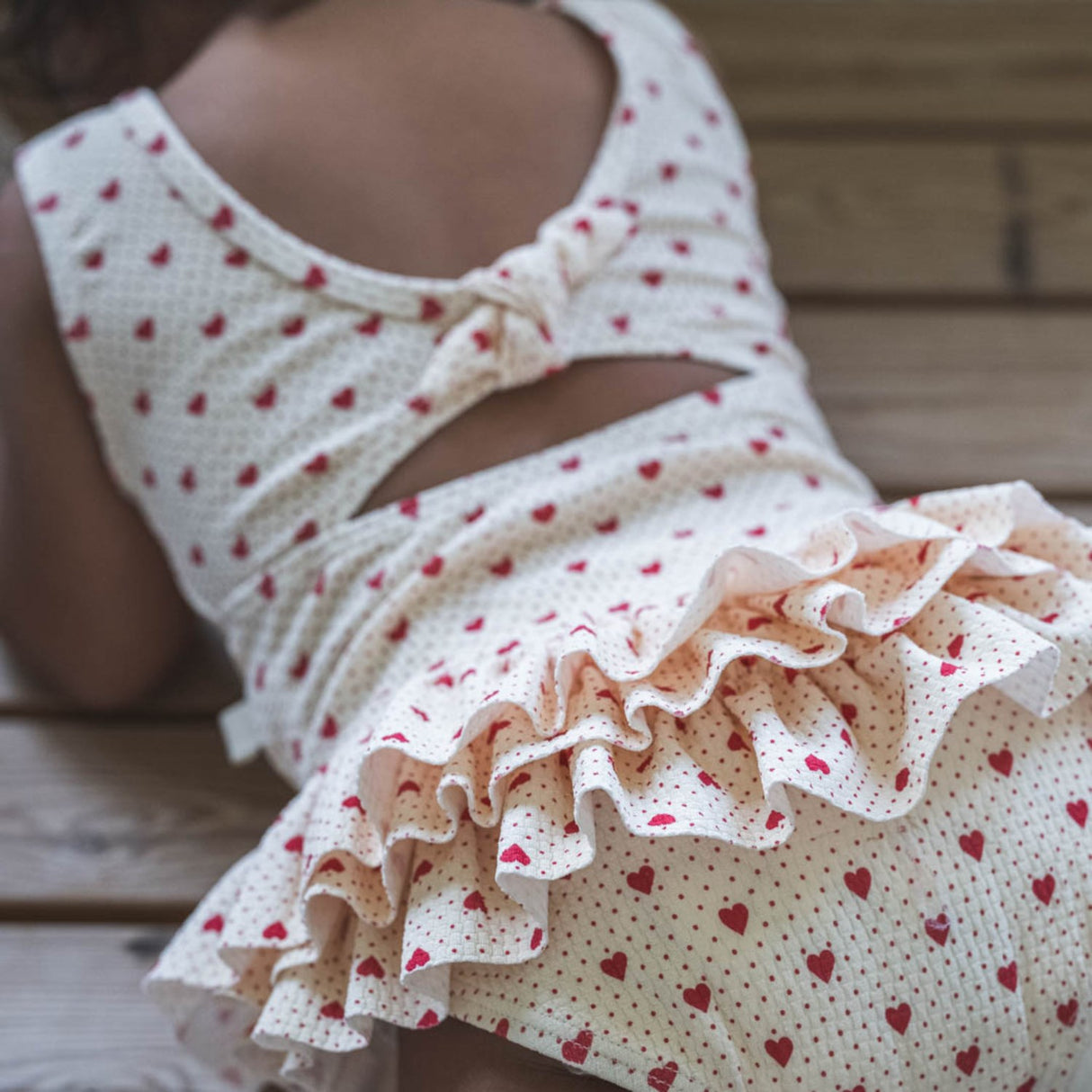 That's Mine Lots Of Love Red Safina Baddräkt