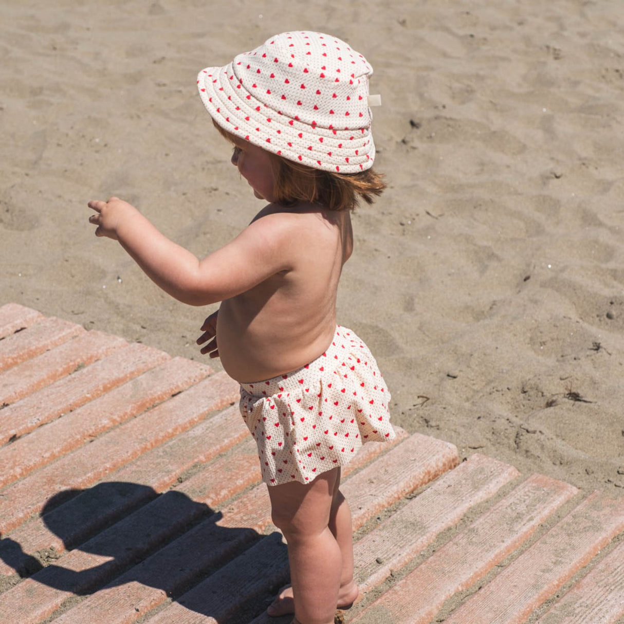 That's Mine Lots Of Love Red Sally Badshorts