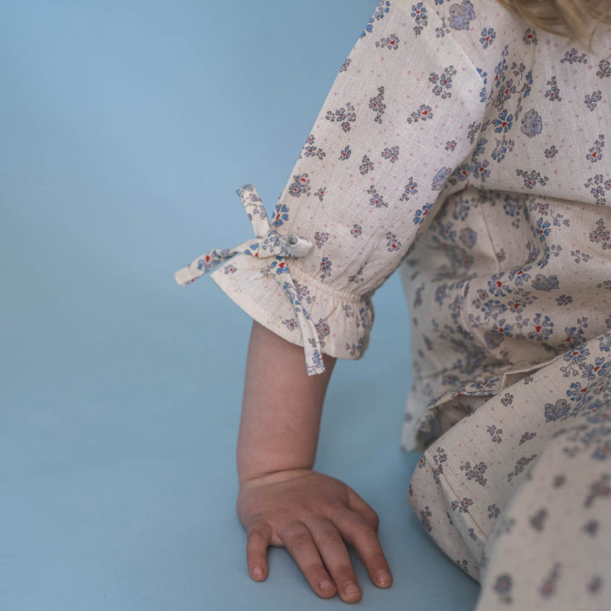 That's Mine Sprinkles Hearts Yellow Carmen Skjorta