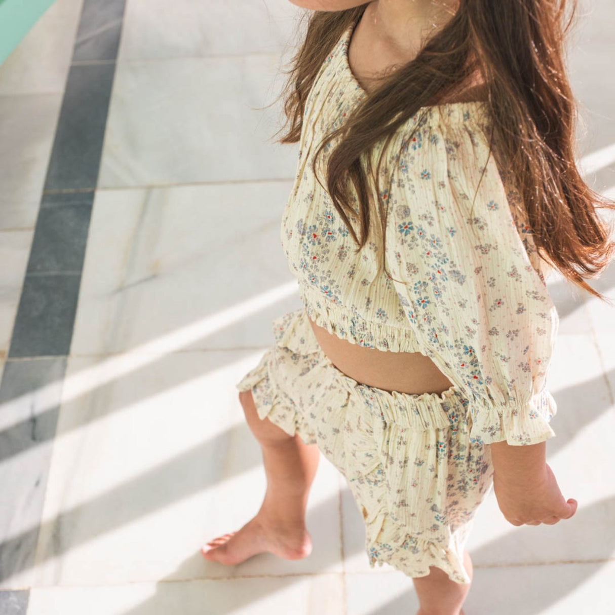 That's Mine Sprinkles Hearts Yellow Helen Top