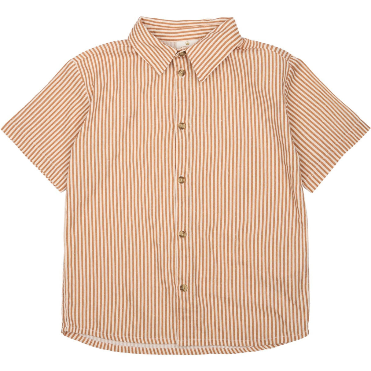 The New Indian Tan Striped Ollie Skjorta