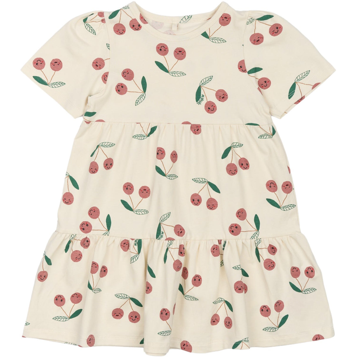 THE NEW Siblings White Swan AOP Olivia Klänning