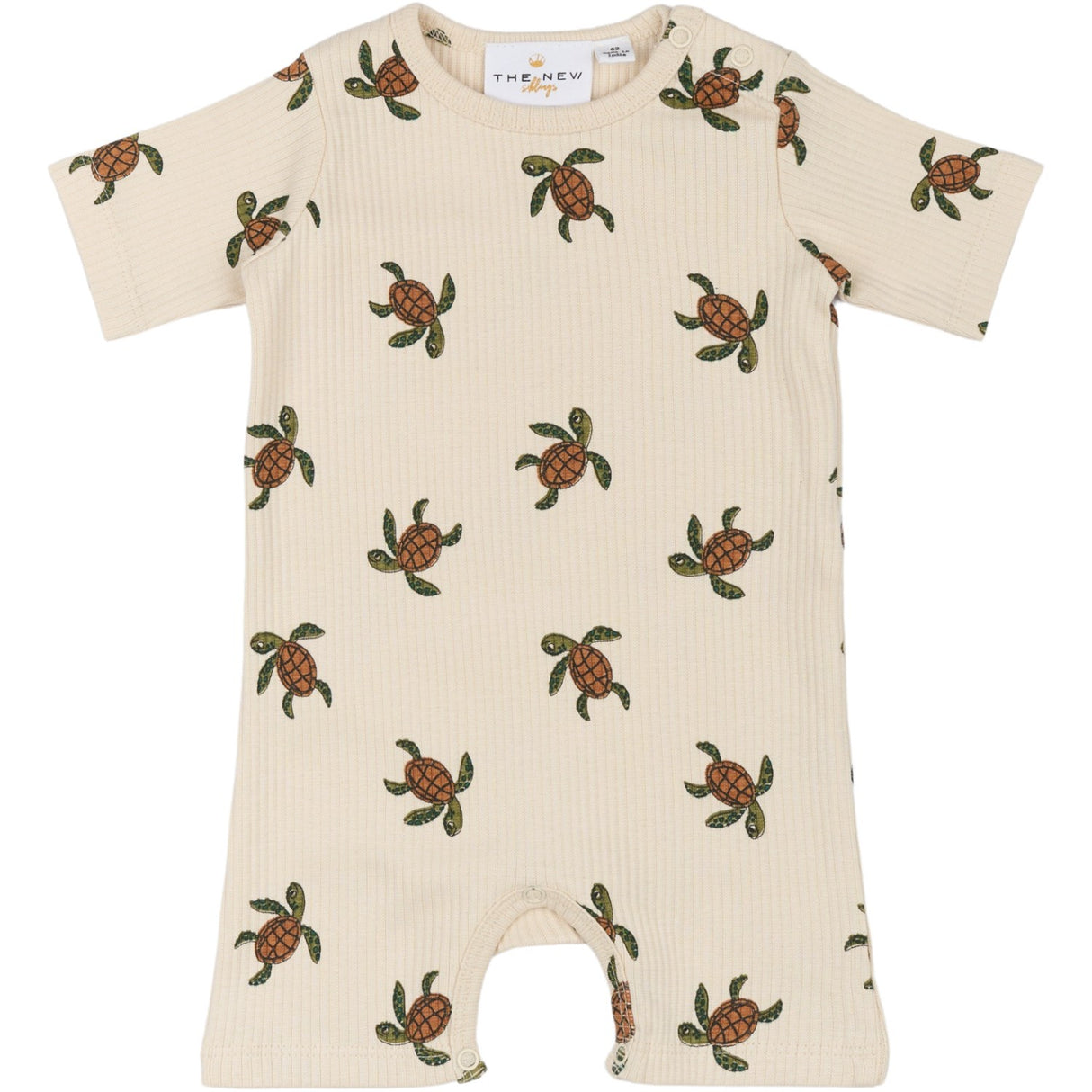 THE NEW Siblings White Swan AOP Owen Rib Jumpsuit