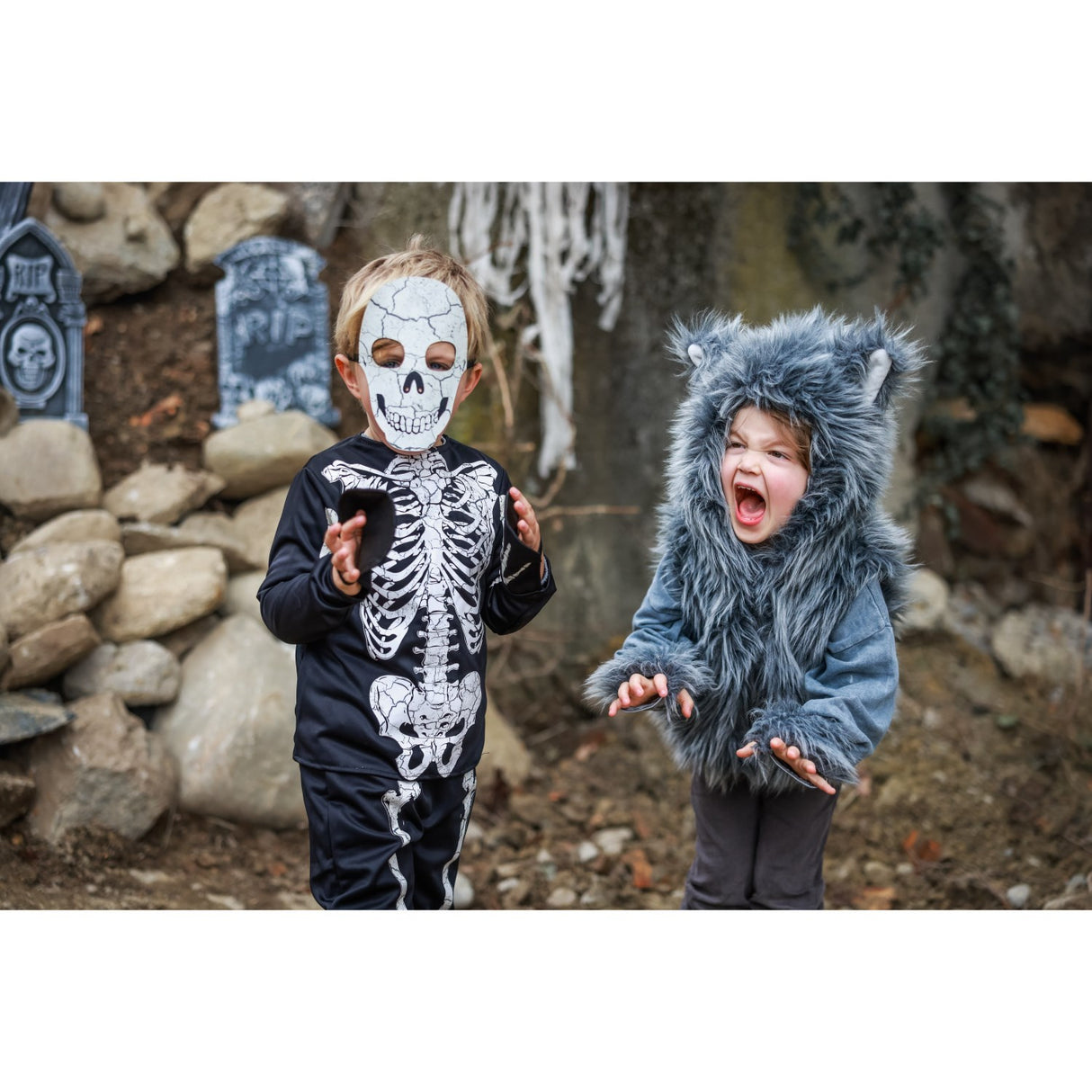 Great Pretenders Big Bad Wolf Väst with Gloves