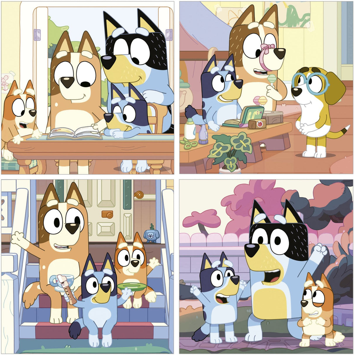 Educa Pusselspel 12-16-20-25 Bluey