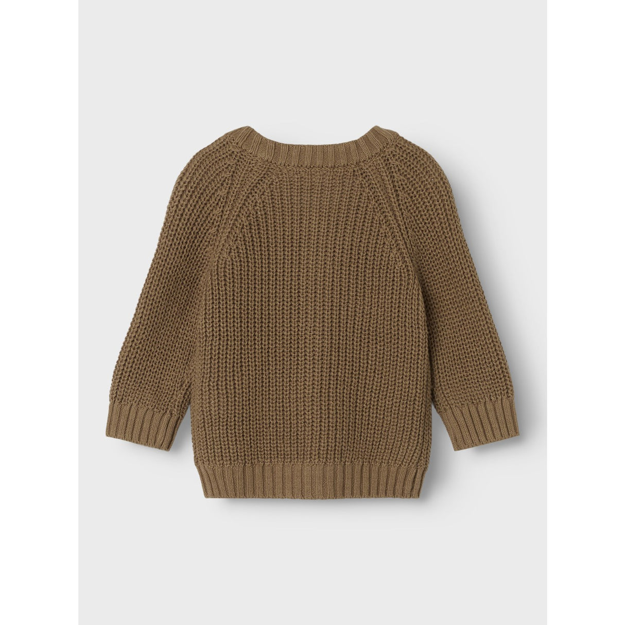 Lil'Atelier Sepia Tint Emlen Stickad Cardigan Noos