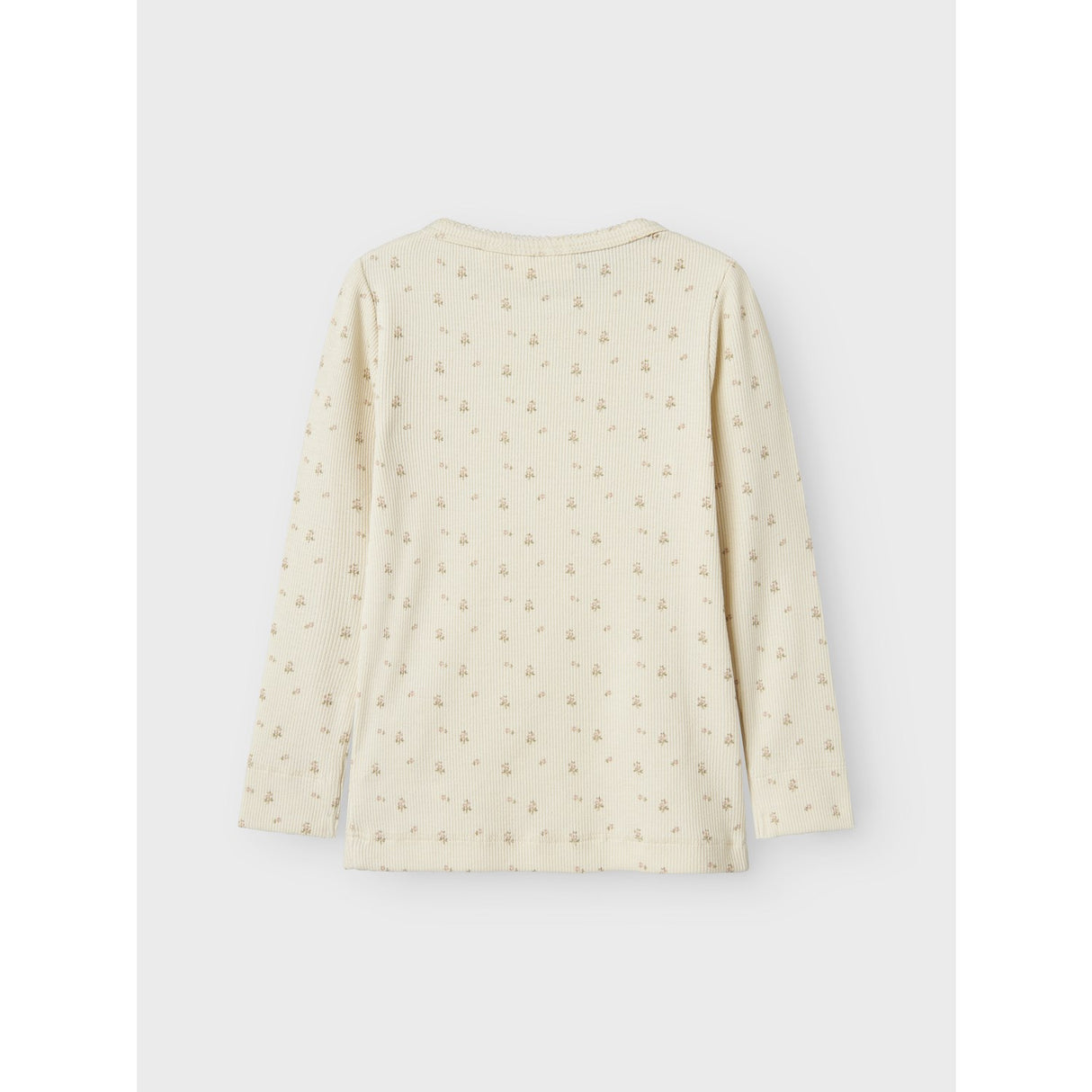 Lil'Atelier Turtledove Flower Gago Slim Blus Noos