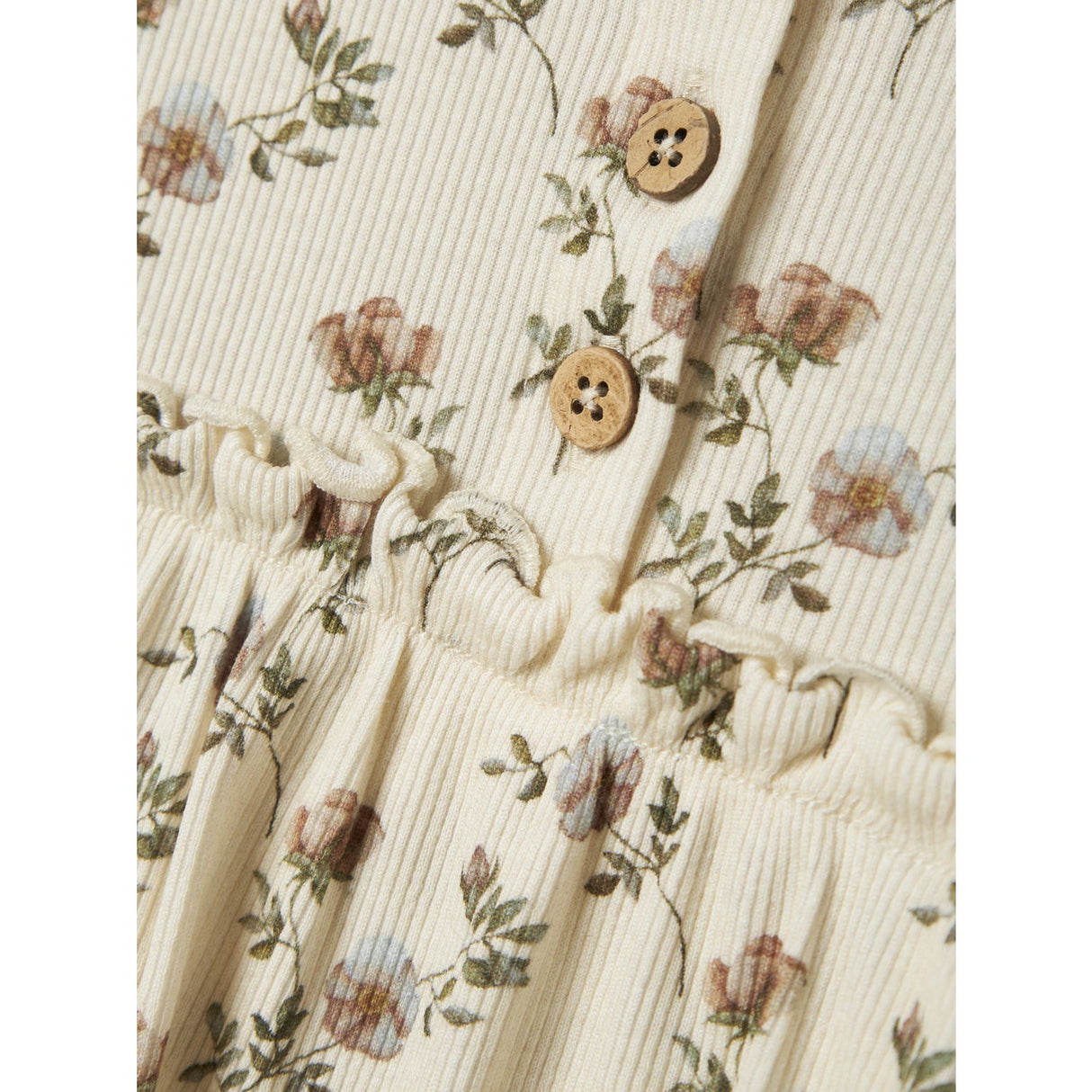 Lil'Atelier Turtledove Flowers Gavo Ens Body Klänning