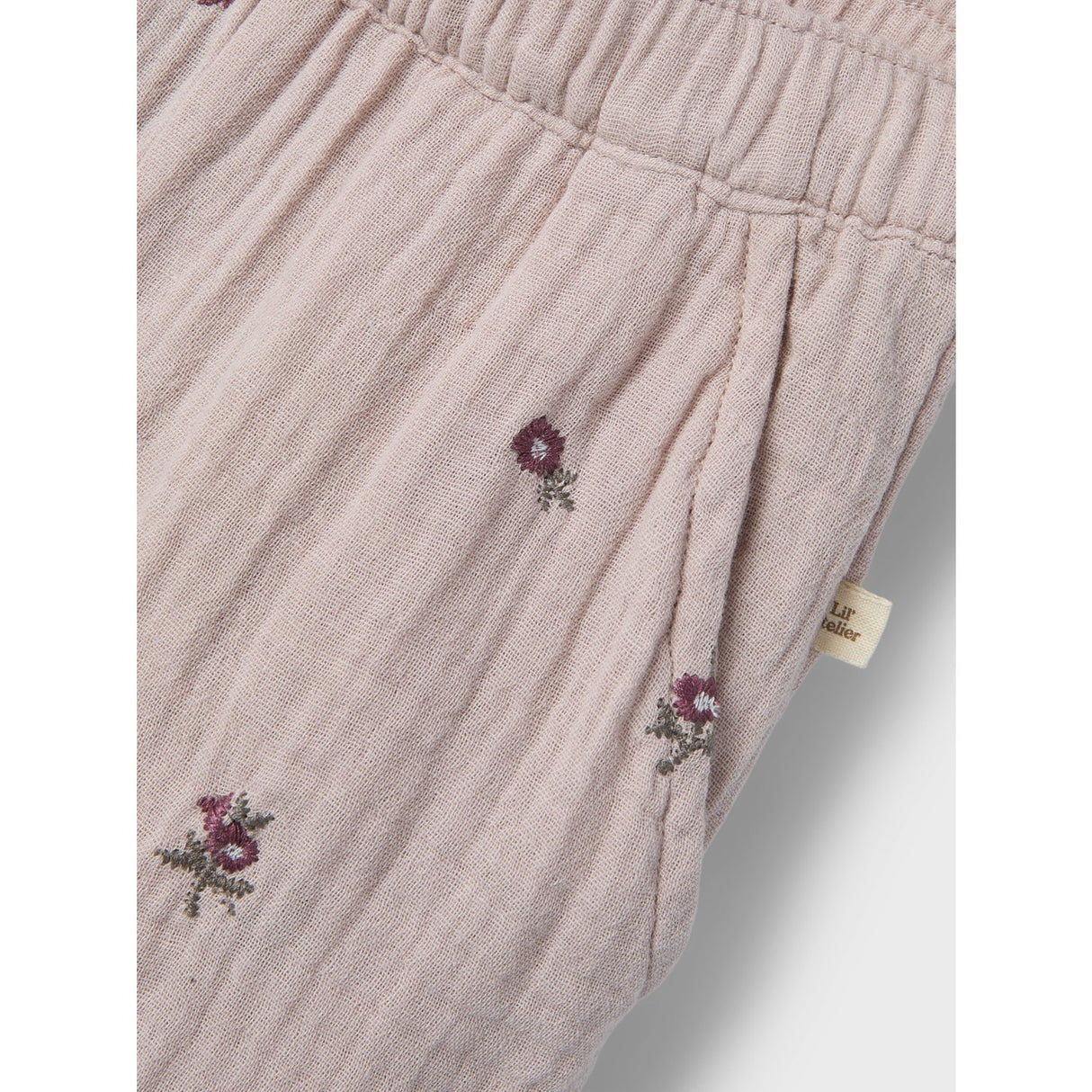 Lil'Atelier Shadow Gray Tamina Byxor